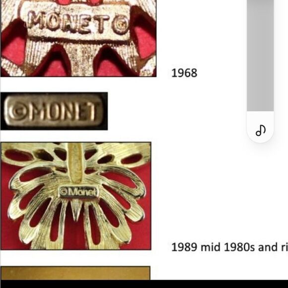 Monet Vintage 80s Gold Plated Half-domed Choker Statement Necklace - Picture 15 of 15